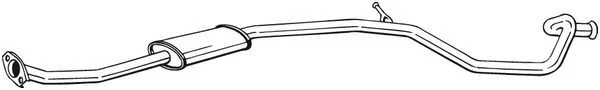 Vidurinis duslintuvas BOSAL 293-403