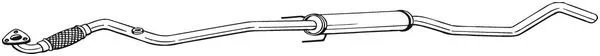 Centre Muffler BOSAL 295-617