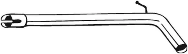 Exhaust Pipe BOSAL 800-205