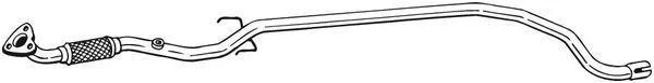 Exhaust Pipe BOSAL 951057