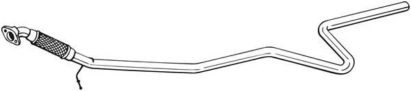 Výfukové potrubie BOSAL 965-129