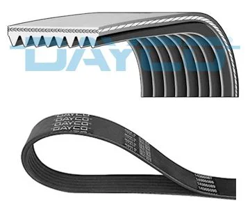 V formos rumbuoti diržai DAYCO 8PK1226