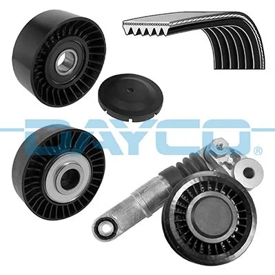 V formos rumbuotas diržas, komplektas DAYCO KPV960