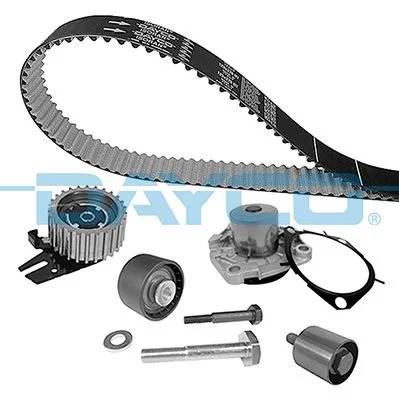 Water Pump & Timing Belt Kit dayco KTBWP12370