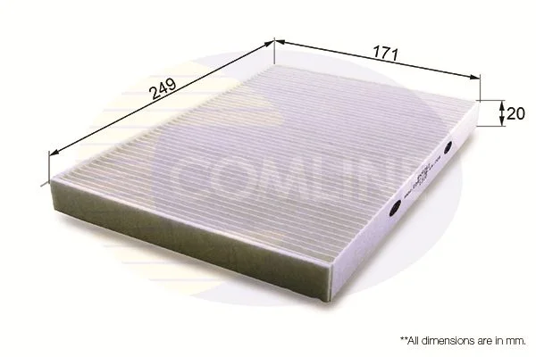 Filter, cabin air COMLINE EKF262
