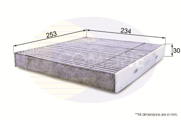 Filter, cabin air COMLINE EKF328A