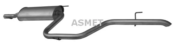 Rear Muffler ASMET 02.037