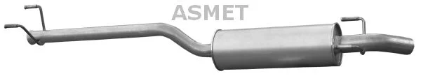 Rear Muffler ASMET 02.060