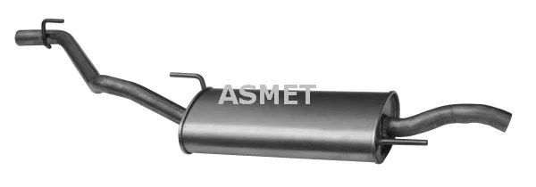 Zadný tlmič výfuku ASMET 03.046