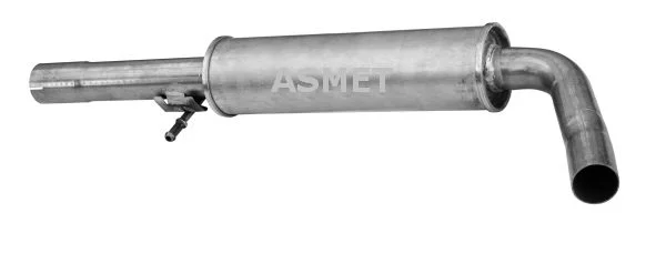 Stredový tlmič výfuku ASMET 03.076