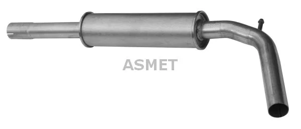 Stredový tlmič výfuku ASMET 03.094