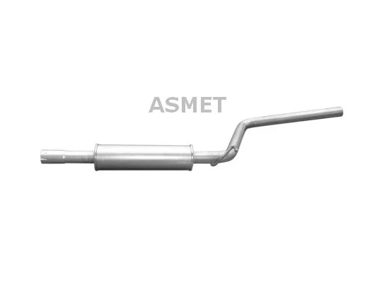 Stredový tlmič výfuku ASMET 03.106