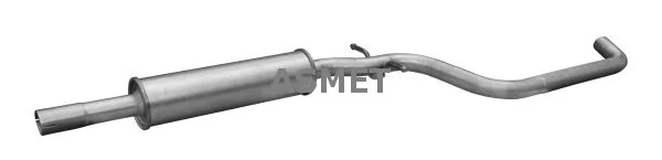 Front Muffler ASMET 03.114