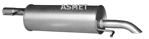 Zadný tlmič výfuku ASMET 04.083