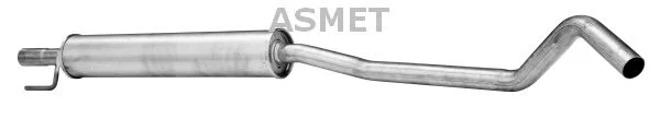 Centre Muffler ASMET 05.153