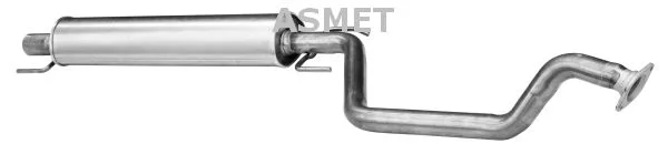 Stredový tlmič výfuku ASMET 05.174