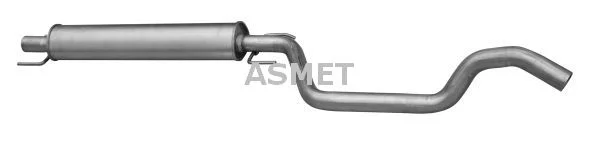 Centre Muffler ASMET 05.233