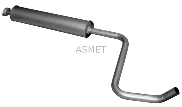 Predný tlmič výfuku ASMET 05.247