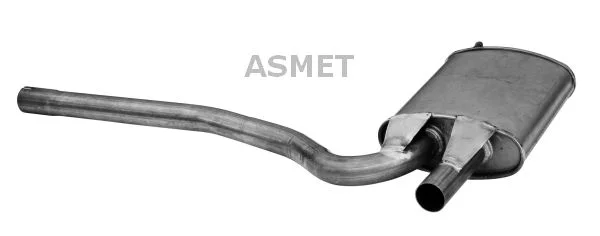 Centre Muffler ASMET 06.017