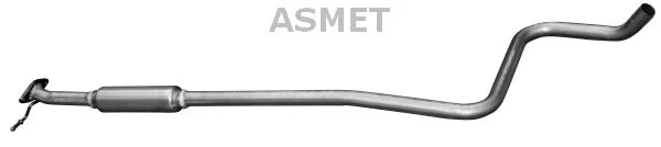 Stredový tlmič výfuku ASMET 07.179