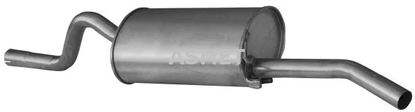 Rear Muffler ASMET 10.076