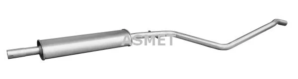 Stredový tlmič výfuku ASMET 10.126