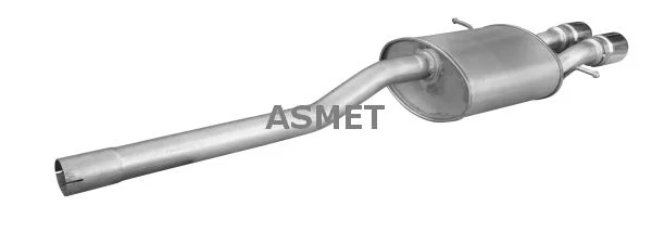 Rear Muffler ASMET 12.044