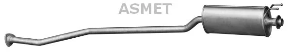 Centre Muffler ASMET 13.027