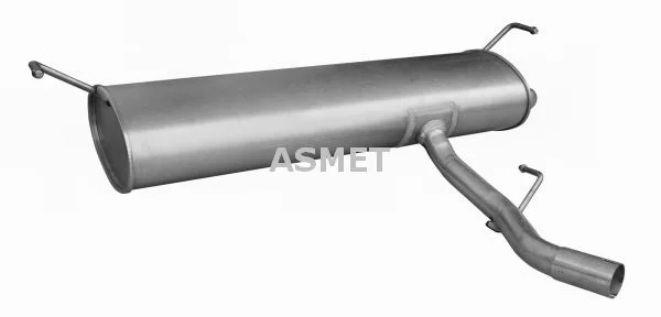 Rear Muffler ASMET 14.038
