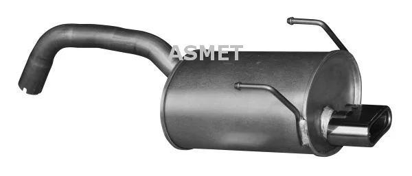 Zadný tlmič výfuku ASMET 16.088