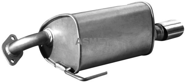 Zadný tlmič výfuku ASMET 17.001
