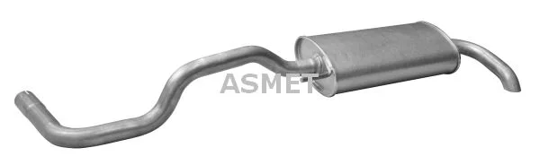 Rear Muffler ASMET 19.017
