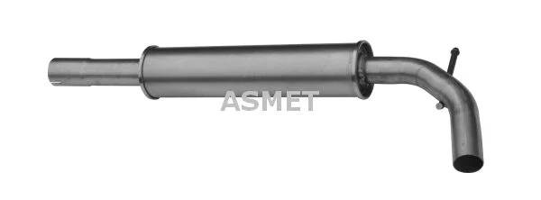 Stredový tlmič výfuku ASMET 19.028