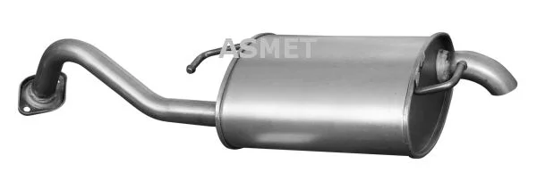 Rear Muffler ASMET 20.036