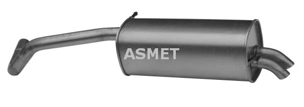 Rear Muffler ASMET 21.024