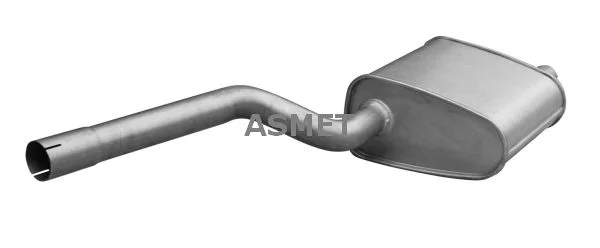 Rear Muffler ASMET 21.038