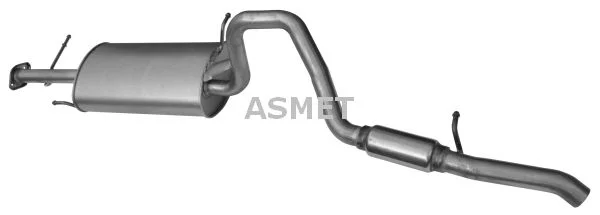 Rear Muffler ASMET 25.006