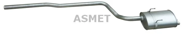 Zadný tlmič výfuku ASMET 30.019