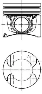 Piston KOLBENSCHMIDT 40262600
