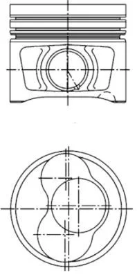 Stūmoklis KOLBENSCHMIDT 40409610