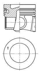 Piest KOLBENSCHMIDT 41271600