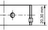 Connecting Rod Bearing Shell Set KOLBENSCHMIDT 77268610