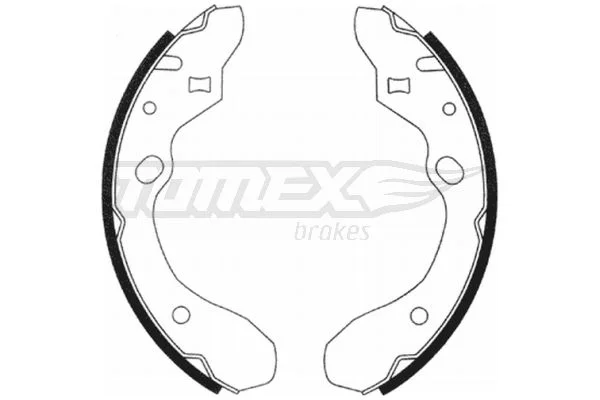 Brake Shoe Set TOMEX Brakes TX 20-91