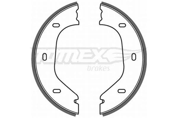 Brake Shoe Set TOMEX Brakes TX 21-21