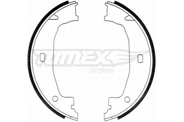 Stabdžių trinkelių komplektas TOMEX Brakes TX 21-24