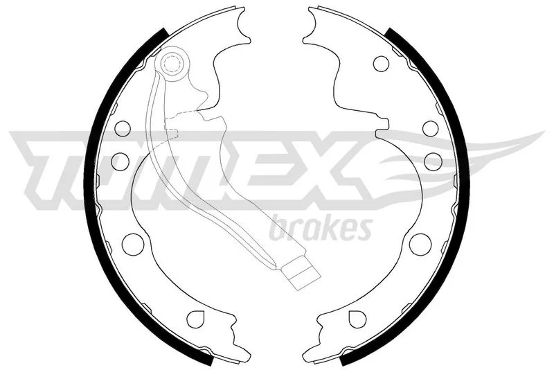Stabdžių trinkelių komplektas TOMEX Brakes TX 21-39