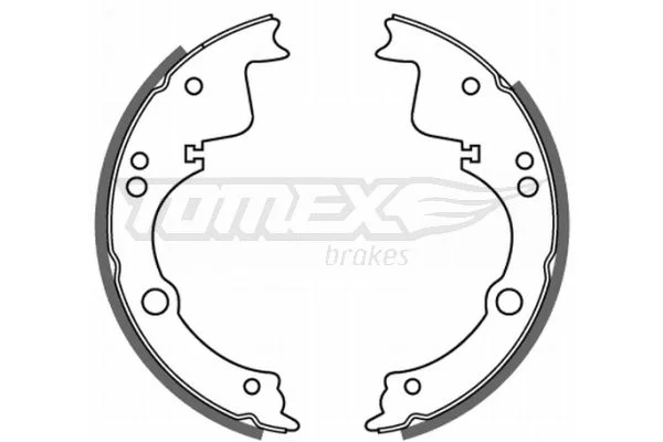 Stabdžių trinkelių komplektas TOMEX Brakes TX 21-40