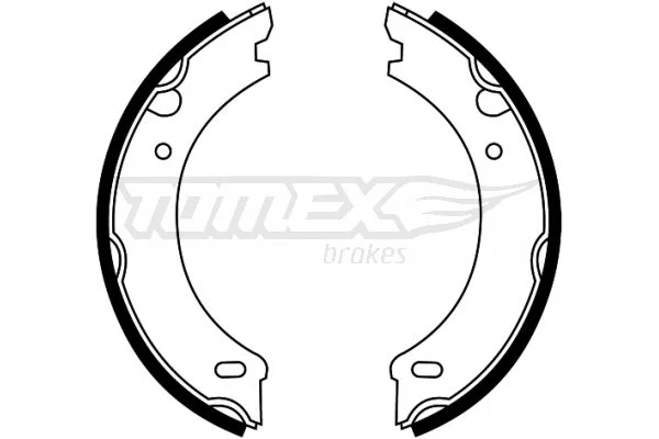 Brake Shoe Set TOMEX Brakes TX 22-09