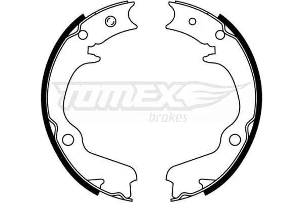 Stabdžių trinkelių komplektas TOMEX Brakes TX 22-41