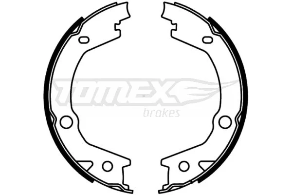 Stabdžių trinkelių komplektas TOMEX Brakes TX 22-68